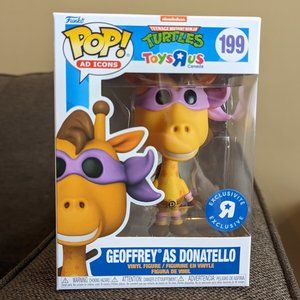Funko Pop Geoffrey as Donatello TMNT TRU Canada Exclusive Ninja Turtles